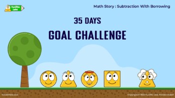 Preview of Math Story: Subtraction With Borrowing