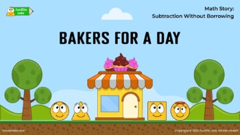 Preview of Math Story: Subtraction Without Borrowing