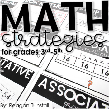 Preview of Math Strategies 3rd-5th grade