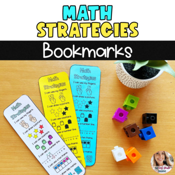 Preview of Math Strategies Bookmarks for Early Learners