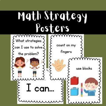 Preview of Math Mastery Made Simple: Kindergarten Addition and Subtraction I Can Statements