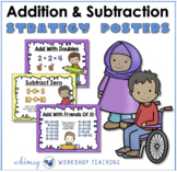 FREE Math Strategies Addition Subtraction Posters