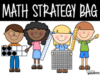 Preview of Math Strategy Bag {Management Tool}
