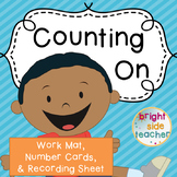 Math Strategy: Counting On Work Mat {Freebie}