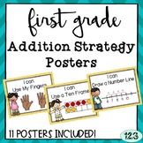 First Grade Addition Strategy Posters