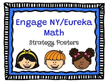 Preview of Math Strategy Posters: Engage NY / Eureka (3rd Grade)