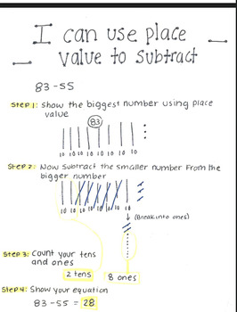 Preview of Math Student Toolkit with Anchor charts