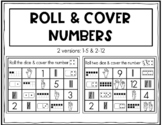 Math Subitize Roll & Cover