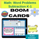 Math: Subtraction Word Problem Numbers within 1-5 ( K.OA.2