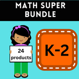 Math Super Bundle Grades K-2