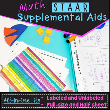 Preview of Math Supplemental Aids for STAAR