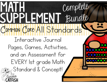 Preview of Math Supplements: A Complete Bundle 1st Grade