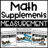 Math Supplements Measurement Bundle First Grade