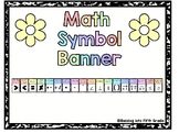 Math Symbol Banner