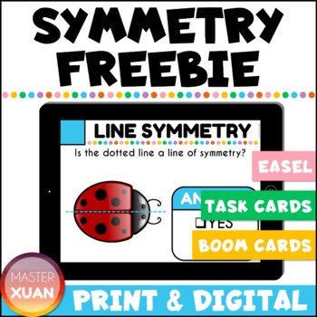 Preview of Math Symmetry FREEBIE