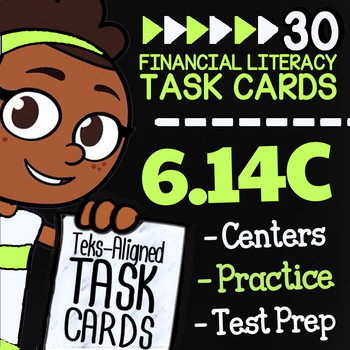 Preview of Math TEK 6.14C ★ Balancing a Check Register ★ 6th Grade Financial Literacy