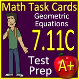 Math TEK 7.11C Geometric Equations 7th Grade STAAR Math Te