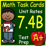 Math TEK 7.4B Unit Rates 7th Grade STAAR Math Test Prep Ta