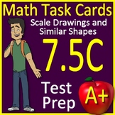 Math TEK 7.5C Scale Drawings & Similar Shapes 7th Grade ST