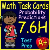 Math TEK 7.6H Probability Predictions 7th Grade STAAR Math