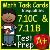 Math TEKs 7.10C & 7.11B Inequalities 7th Grade STAAR Math 