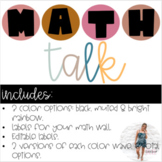 Math Talk