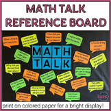 Math Talk Bulletin Board Posters