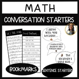 Math Talk Conversation Starters