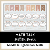 Math Talk - Math Bulletin Board