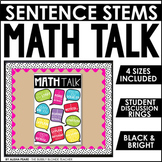 Math Talk Poster and Student Prompts