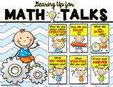 Math Talk Posters (Strategies) for Kindergarten & First Grade