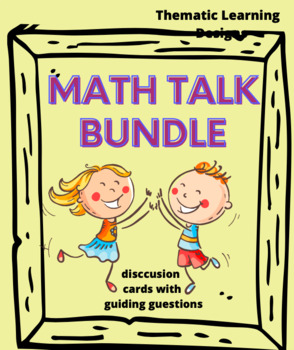 Preview of Math Talk Thematic teaching to help students build NUMBER SENSE A 5 SET BUNDLE!
