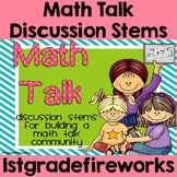 Math Talk...Discussion Stems for a Math Talk Community