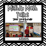 Mighty Math Talks Mega Bundle-Distance Learning for First Grade