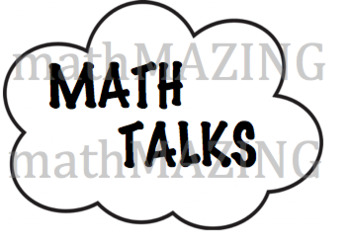 Preview of Math Talks or Conversation Starters