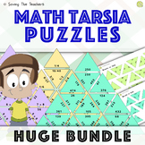 Math Tarsia Puzzles Growing Bundle