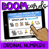 Math Task Boxes Set 3 Boom Cards™: Ordinal Numbers