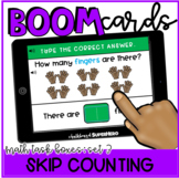 Math Task Boxes Set 3 Boom Cards™: Skip Counting