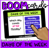 Math Task Boxes Set 4 Boom Cards™: Days of the Week