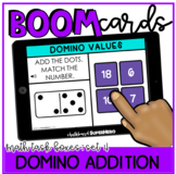 Math Task Boxes Set 4 Boom Cards™: Domino Addition