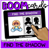 Math Task Boxes Set 4 Boom Cards™: Find the Shadow