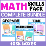 Math Task Boxes: Skills Pack Bundle