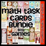 Math Task Card Bundle Common Core Inspired