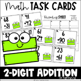 Math Task Cards: 2-Digit Addition (No Regrouping)