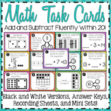 Math Task Cards 2.OA.2 {Second Grade}