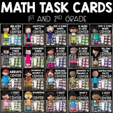 Math Task Cards 2nd Grade Bundle