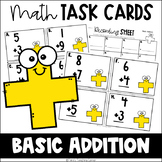 Math Task Cards: Basic Addition
