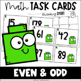 Math Task Cards: Even and Odd Numbers
