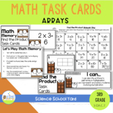 Math Task Cards Find The Product  Multiply Using Arrays