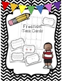 Math Task Cards | Fractions